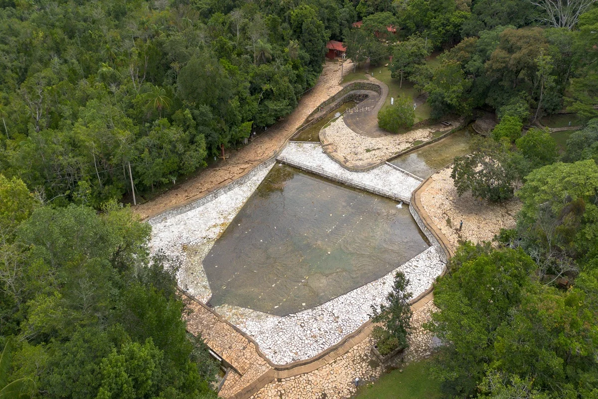 Fechadas há 4 meses, piscinas da Água Mineral não têm sequer previsão de obras