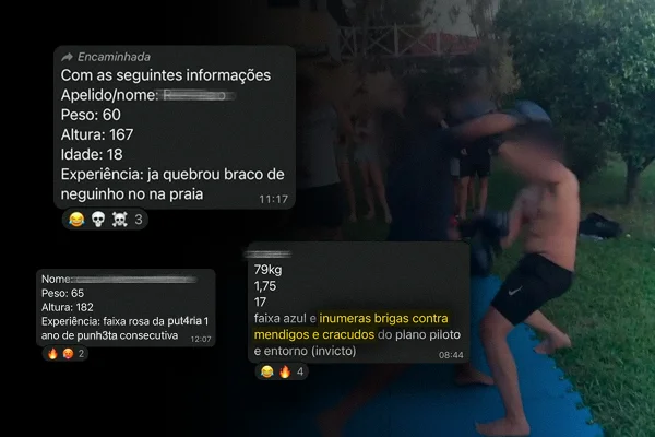 “Brigas com cracudos”: adolescentes divulgavam “currículo porradeiro” em grupo do zap