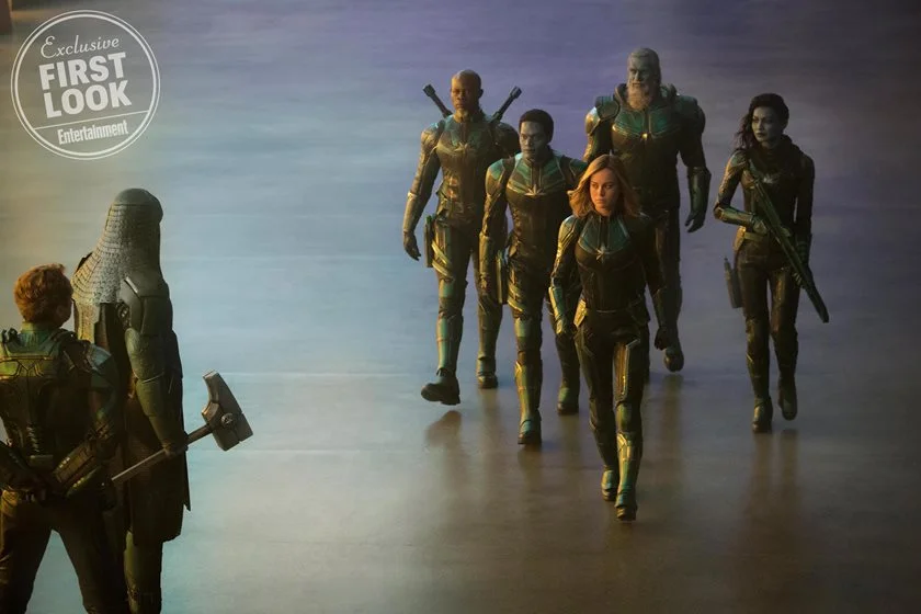 O Starforce é composto por Carol, Korath (Djimon Hounsou) e Minn-Erva (Gemma Chan) O Starforce é composto por Carol, Korath (Djimon Hounsou) e Minn-Erva (Gemma Chan)