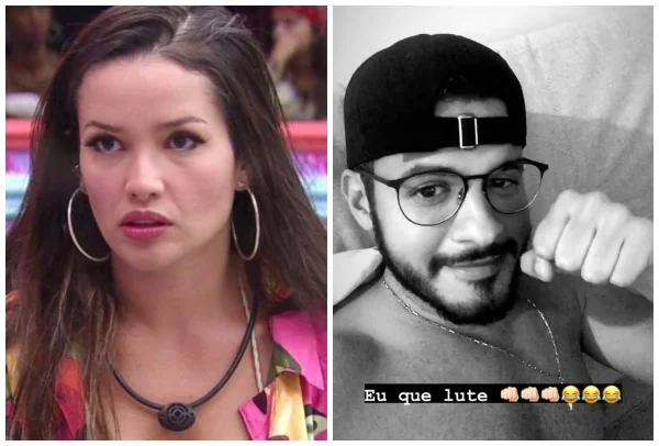 Juliette e ex-namorado Álvaro