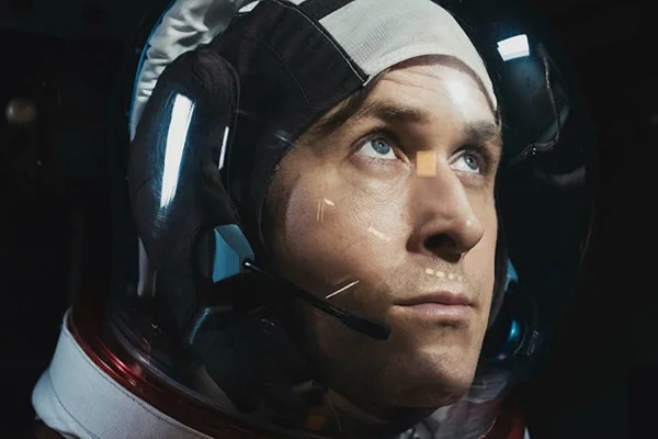 Cena de Ryan Gosling em O Primeiro Homem