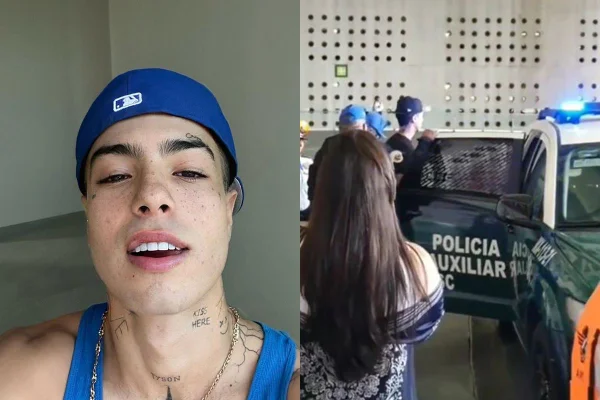 Cantor é detido após agredir jornalistas em aeroporto
