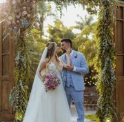 Bárbara Borges e marido