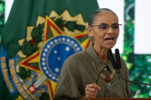 A ministra do Meio Ambiente, Marina Silva.