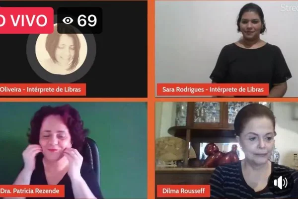 Dilma Rousseff em live