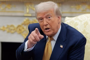 Donald Trump, presidente dos EUA Donald Trump, presidente dos EUA