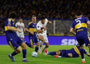 Em Buenos Aires, o Boca Juniors venceu o São Paulo por 1 x 0 Em Buenos Aires, o Boca Juniors venceu o São Paulo por 1 x 0
