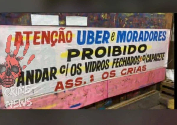 imagem colorida faixa comunidade rj