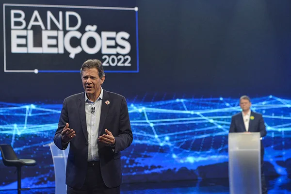 Fernando Haddad e Tarcísio de Freitas
