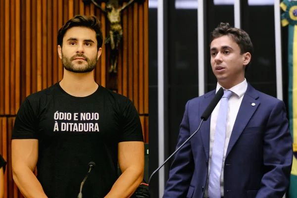 Pedro Rousseff e Nikolas Ferreira