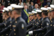 Presidente Lula e o ministro da Defesa do Brasil, José Múcio 