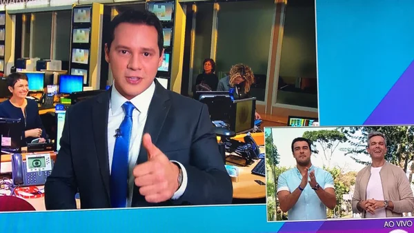 Dony De Nuccio faz promessa para Sandra Annenberg