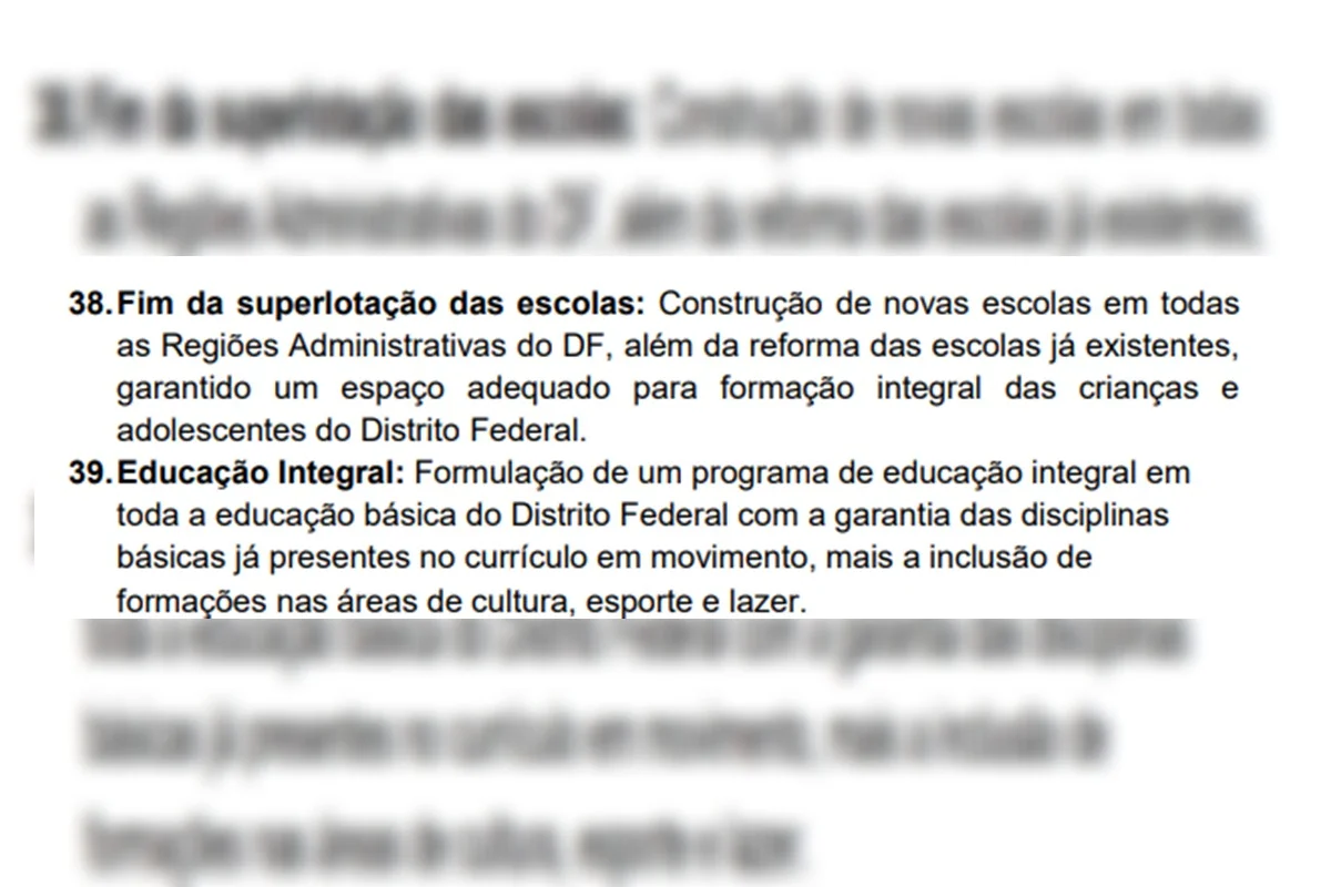 Dois dos 11 candidatos ao GDF não têm propostas para crianças - imagem 2 Dois dos 11 candidatos ao GDF não têm propostas para crianças - imagem 2