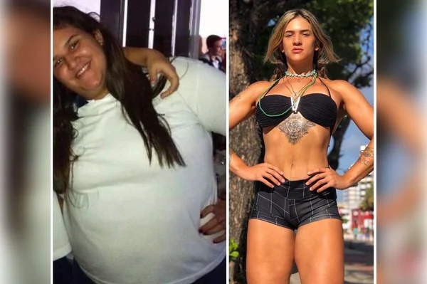 Influencer muda rotina e perde 73 kg: “Compensava tristeza com comida”