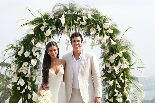 Luiza Sobral e Felipe Reif celebram casamento civil no Rio de Janeiro