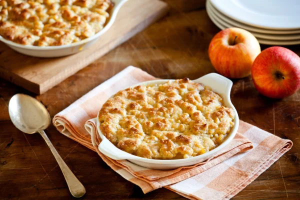Crumble de maçã