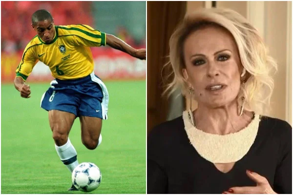 Roberto Carlos e Ana Maria Braga