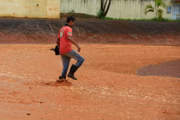Antes das obras: alagamentos por toda parte 