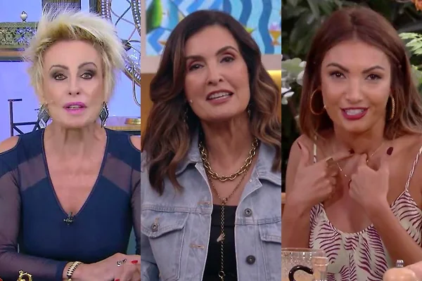 Ana Maria Braga, Fátima Bernardes e Patrícia Poeta