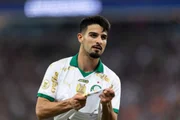 Flaco López, destaque do Palmeiras. Flaco López, destaque do Palmeiras.