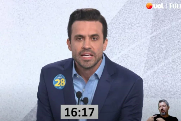 Pablo Marçal, candidato do PRTB à Prefeitura de São Paulo