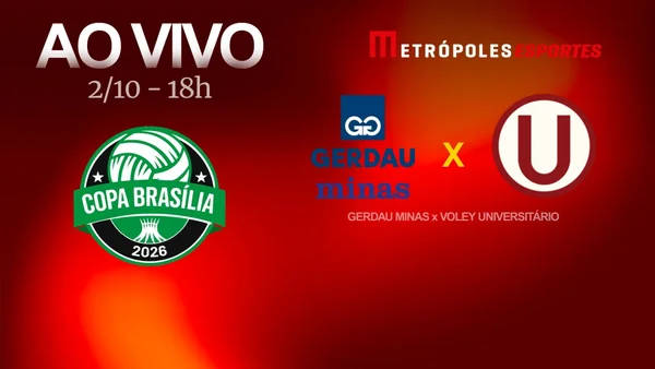 Copa Brasília de Vôlei Feminino: assista Gerdau Minas x Voley Universitário