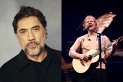 Javier Bardem e Ed Sheeran Javier Bardem e Ed Sheeran