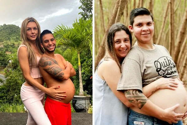 Os homens gestaram: casais trans falam sobre maternidade