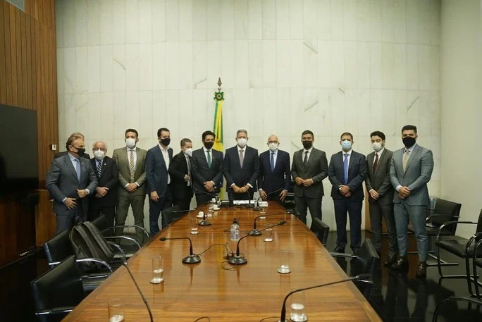 O presidente da Câmara, Arthur Lira, se reuniu com prefeitos de SP O presidente da Câmara, Arthur Lira, se reuniu com prefeitos de SP