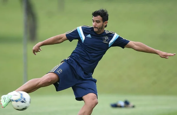 Vitor Hugo e Henrique Dourado fazem testes físicos no Palmeiras