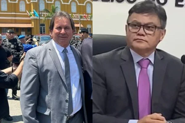 Coordenador de presídios Roberto Medina (à esquerda) e promotor de Justiça Lincoln Gakiya (à direita), autoridades monitoradas por cúpula do PCC