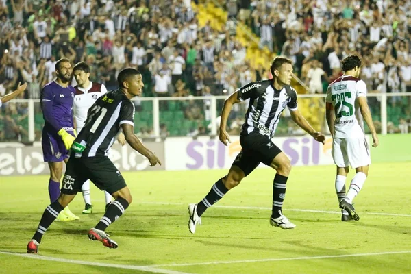 Alemão comemora gol contra o Fluminense