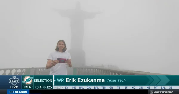 Filipe Luís participa de draft da NFL no Cristo Redentor