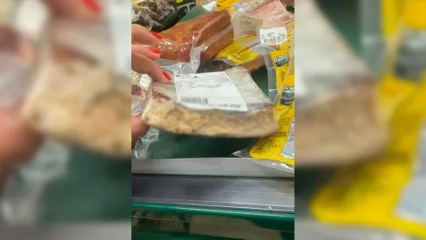 imagem colorida bacon com larvas mercado ms - Metrópoles