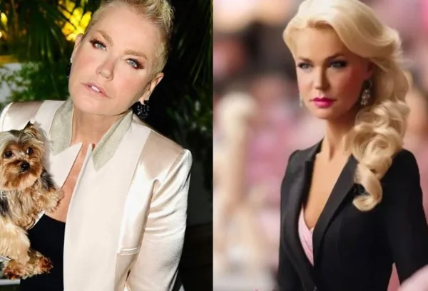 Xuxa em formato de barbie em IA- Metrópoles