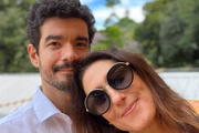 Paola Carosella e Manuel Sá
