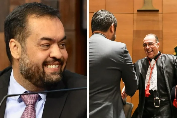 governador cláudio castro e desembargador andré marques