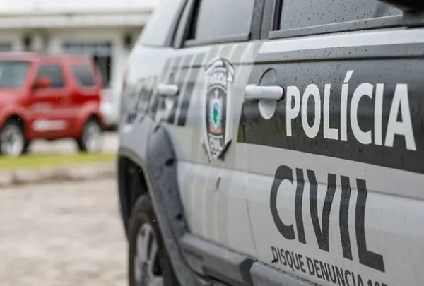 Imagem colorida, viatura da polícia civil de Paraíba - Metrópoles