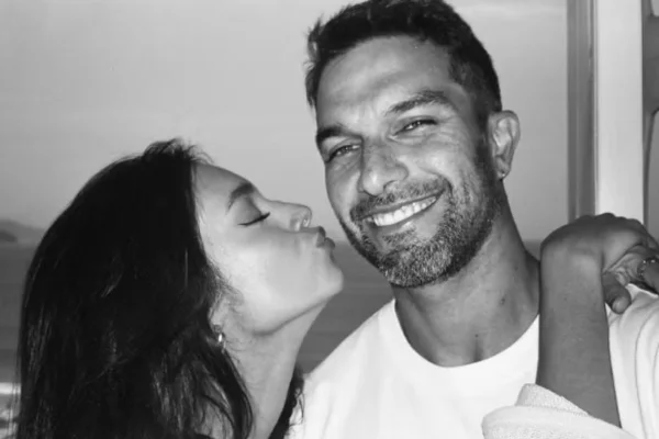 Foto colorida de Alane Dias e Lucas Silva - Metrópoles