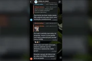 Em outro print, o servidor afirma que “em todo o período em que está na empresa, nunca viu um gestor com tanto potencial para acabar com o SGB”.