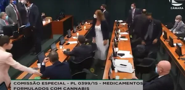 Vídeo: deputado bolsonarista agride petista em comissão sobre Cannabis