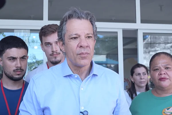 Candidato ao governo de São Paulo Fernando Haddad (PT)