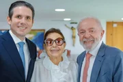 Lula recebeu a mãe de Hugo Motta no Palácio do Planalto Lula recebeu a mãe de Hugo Motta no Palácio do Planalto