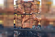 Operação apreendeu 360 quilos de carne