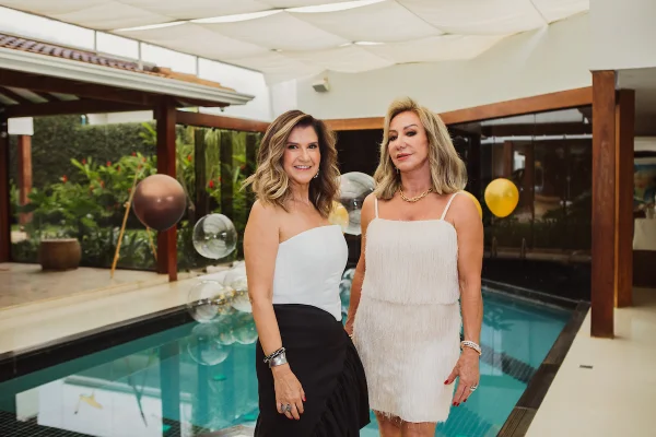 Lara Calaça e Arlete Egídio