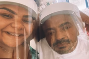 Flora Cruz e Arlindo Cruz