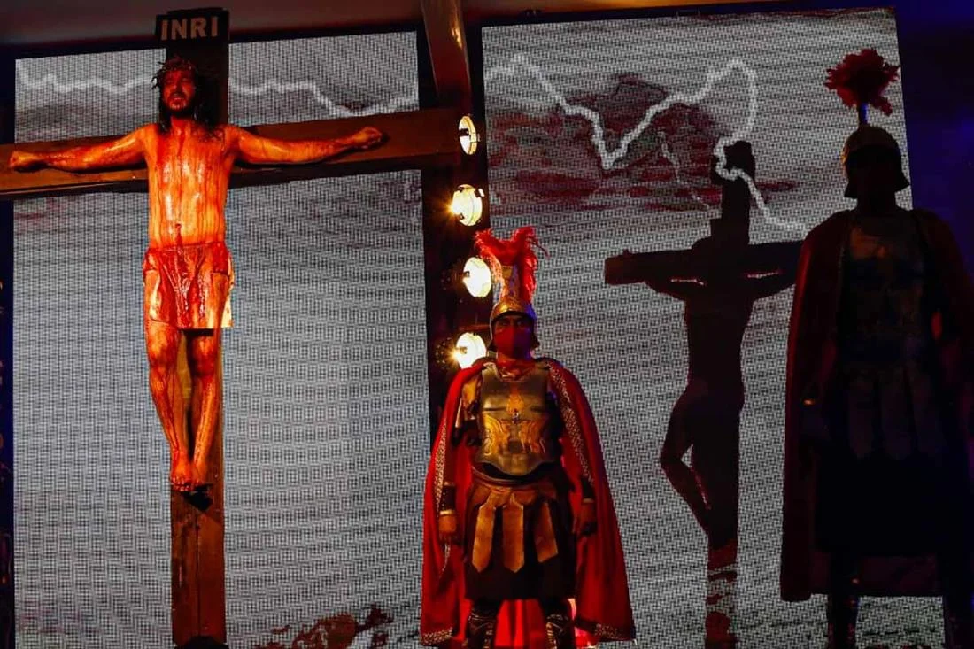 Encenação da Paixão de Cristo em Goiânia Encenação da Paixão de Cristo em Goiânia