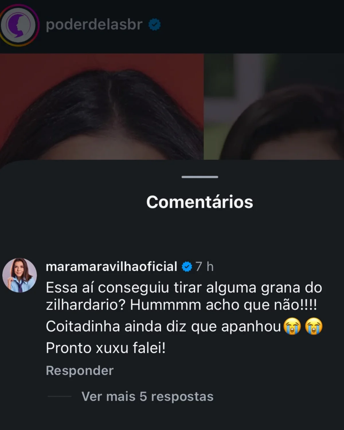 Mara Maravilha debochou de caso de agressão envolvendo Luiza Brunet. Mara Maravilha debochou de caso de agressão envolvendo Luiza Brunet.
