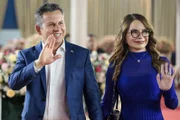 O ex-governador de Mato Grosso Mauro Mendes ao lado da ex-primeira-dama Virgínia Mendes O ex-governador de Mato Grosso Mauro Mendes ao lado da ex-primeira-dama Virgínia Mendes
