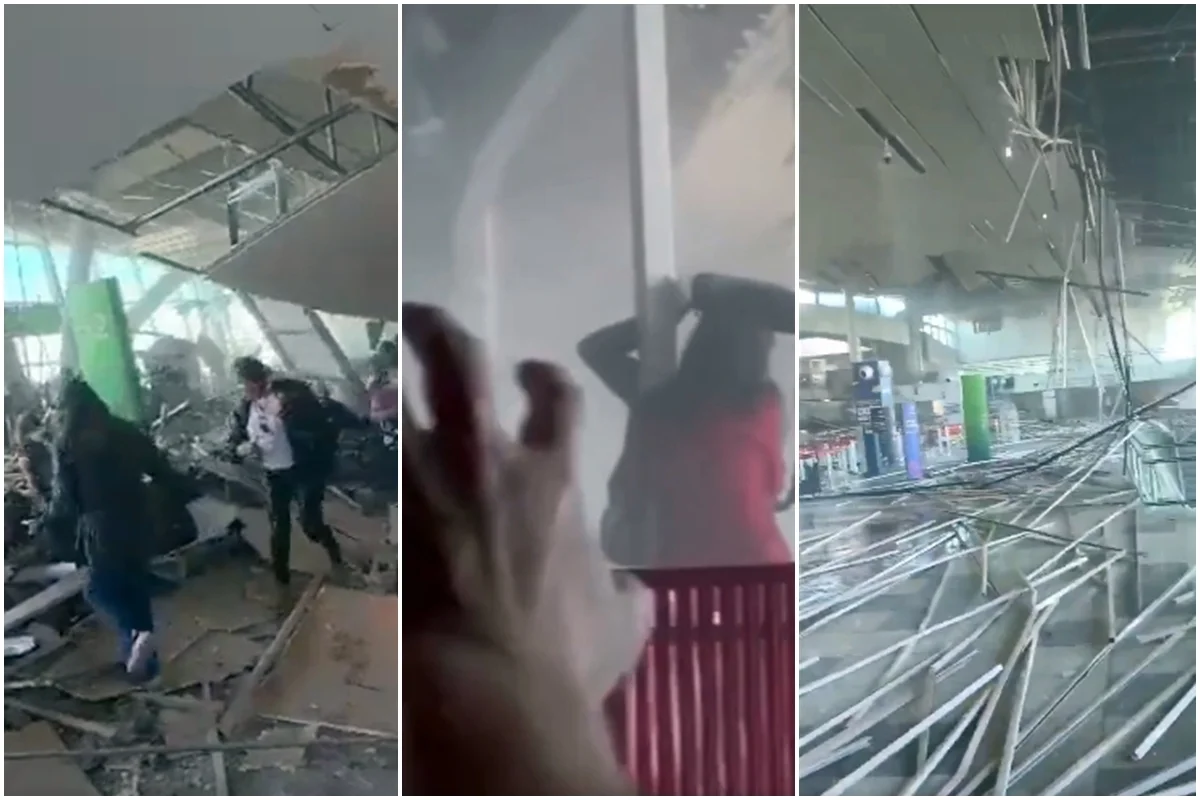 Terremoto: imagens mostram pânico em aeroporto da Colômbia; 3 morreram. Veja video